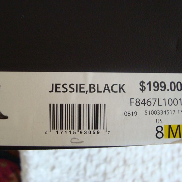 Naturalizer Jessie Tall Leather Buckle Riding Boots Womens Black. Size 8M - Picture 8 of 11